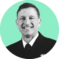 Vice Admiral Willy Hilarides Circle Calcite Duotone